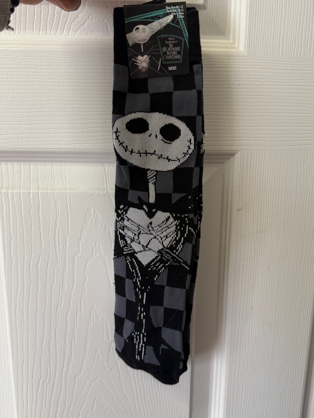 NWT Disney The Nightmare Before Christmas Jack Skellington Socks